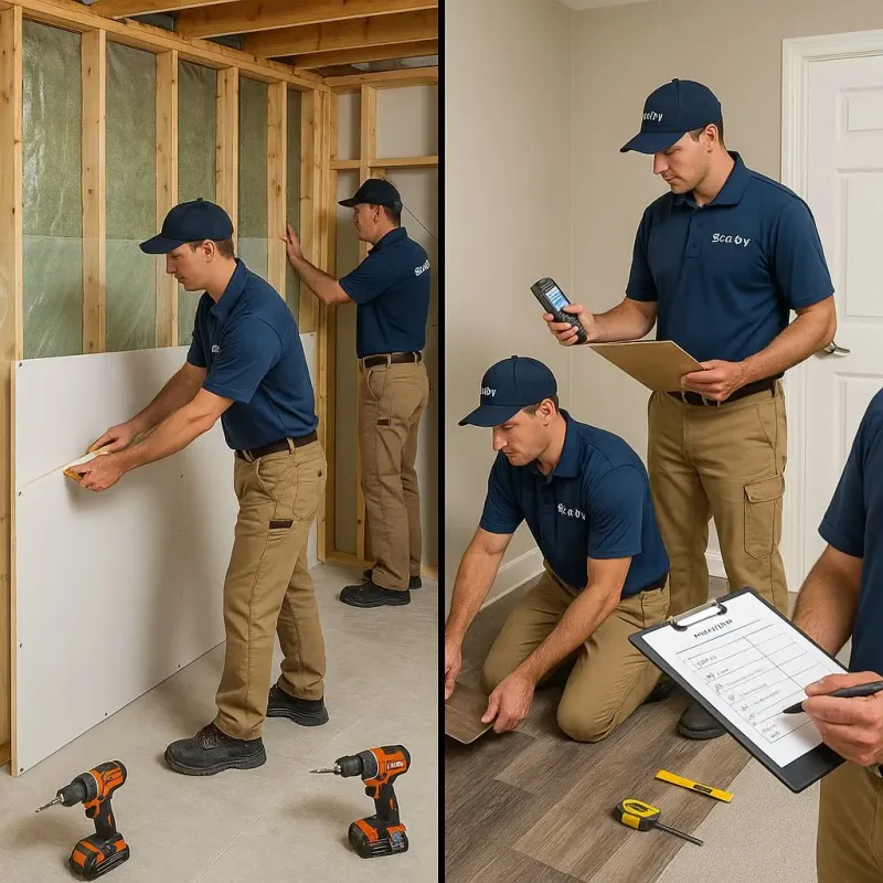 Repairs and Reconstruction process in Sheboygan, WI